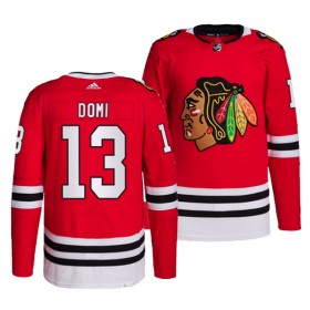 Miesten NHL Chicago Blackhawks Pelipaita Max Domi 13 Adidas Punainen Authentic